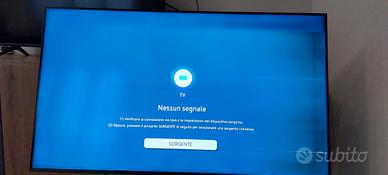 smart tv 50 pollici  con schermo imperfetto 