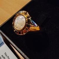 Anello Versace Madreperla Oro