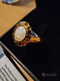 Anello Versace Madreperla Oro