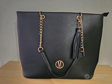 Shopper bag black Mohito.