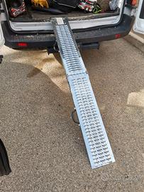 Rampa carico moto atv scooter quad trattorino