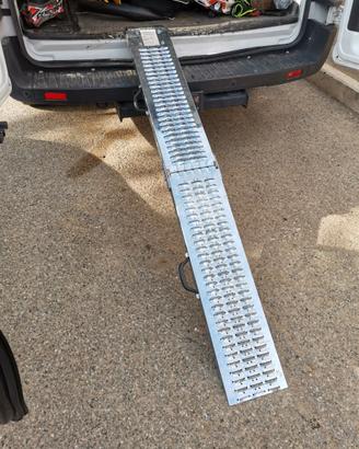 Rampa carico moto atv scooter quad trattorino