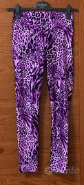 Leggings Calzedonia leopardati ciclamino