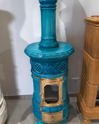 stufa in ceramica di Castellamonte 
