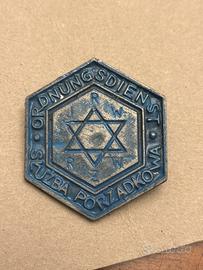 Distintivo polizia del ghetto - II WW