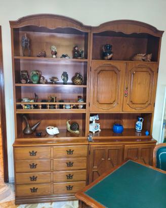 Credenza/Libreria Classica in Legno