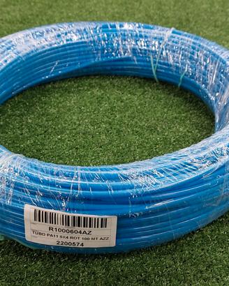 Tubo RILSAN PA11 Blu diametro 6x4 metri 100