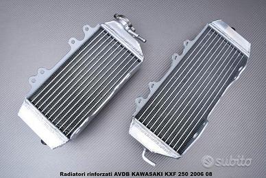 Radiatori rinforzati AVDB KAWASAKI KXF 250 2006 08