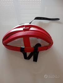Casco bici da corsa in cuoio vintage