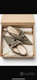 Alexander McQueen Mules Oroginali tg 39 verde