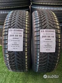 2 gomme 205 55 16 KUMHO INV RIF315