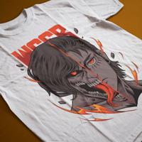 T-Shirt Anime Attack on Titan | Shingeki no Kyojin