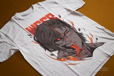 T-Shirt Anime Attack on Titan | Shingeki no Kyojin