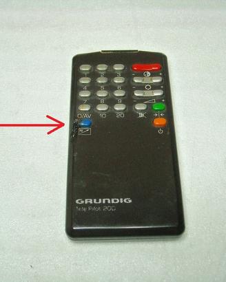 Telecomando TELE PILOT 200 GRUNDIG vintage (raro)