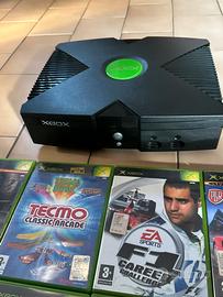 X Box 1^ serie + 30 giochi vari