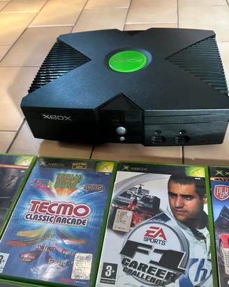 X Box 1^ serie + 30 giochi vari