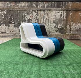 Poltrone libreria modulare Movisi design