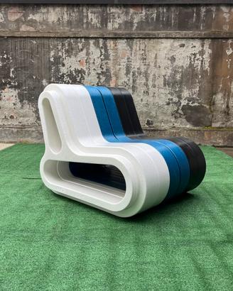 Poltrone libreria modulare Movisi design