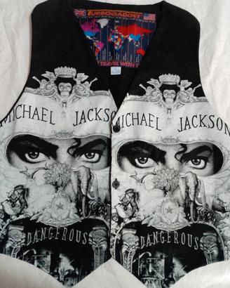 Michael Jackson Gilet Vintage anni 90 Dangerous 