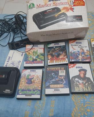 console   sega master system +8giochi+1 gioystic
