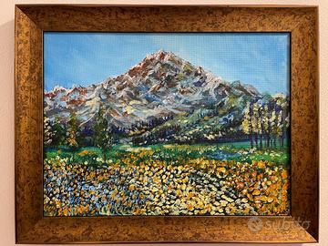 quadro in acrilico