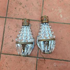 applique da parete cristallo 