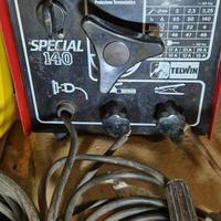 saldatrice e elettrodi vari materiali