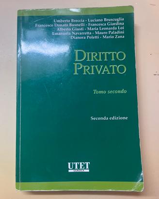 Diritto Privato, Tomo secondo, UTET