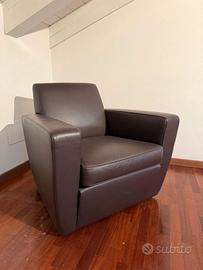 poltrona pelle MOROSO mod. RODOLFO