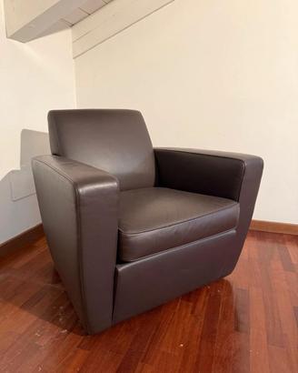 poltrona pelle MOROSO mod. RODOLFO
