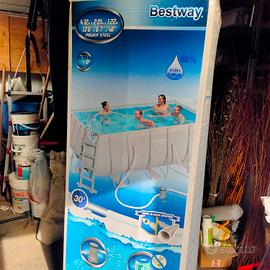  piscina Bestway 4.12x2.01 completa di tutto