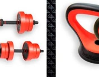 Kit Pesi Palestra 4 in 1  e panca