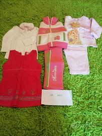 Lotto vestitini bimba 12 mesi