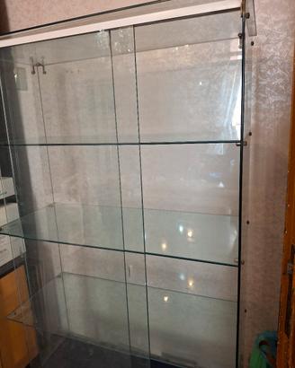 vetrinetta con sportelli scorrevoli vetro 