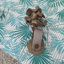 Carrucola con morsetto per paranco