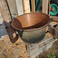 Paiolo grande in rame