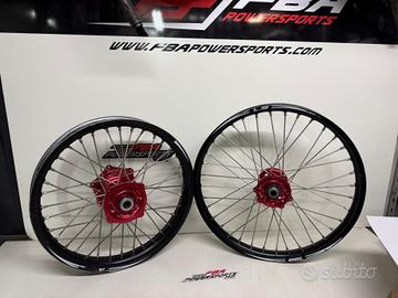 Cerchi ruote TALON rosso Honda CR crf