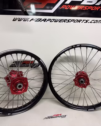Cerchi ruote TALON rosso Honda CR crf