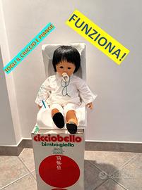 Cicciobello Sebino bimbo giallo Ciao Fiu Lin