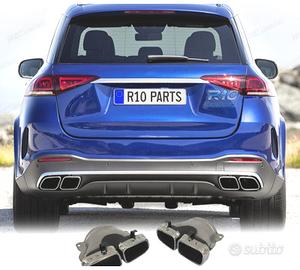 TERMINALI SCARICO MERCEDES GLE W167 19- LOOK GLE63