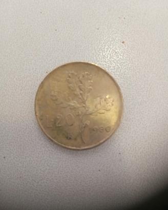 moneta 20 lire 