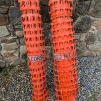 rete da cantiere rossa