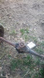 assale x carrellino a trazione  gruetta x trattore