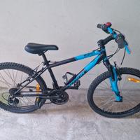 Bicicletta mtb  b-twin raggio 24 