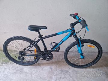 Bicicletta mtb  b-twin raggio 24 