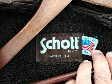 Giacca originale Schott in pelle