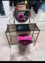 Toeletta in ottone vintay