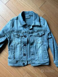 Mek (Brums) giacca jeans grigia 5 anni