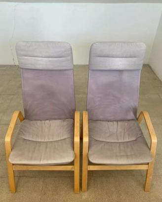 IKEA Nolbyn sedie legno schienale alto (2 pz)