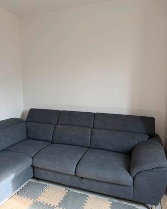 Divano letto angolare Elettra – colore grafite